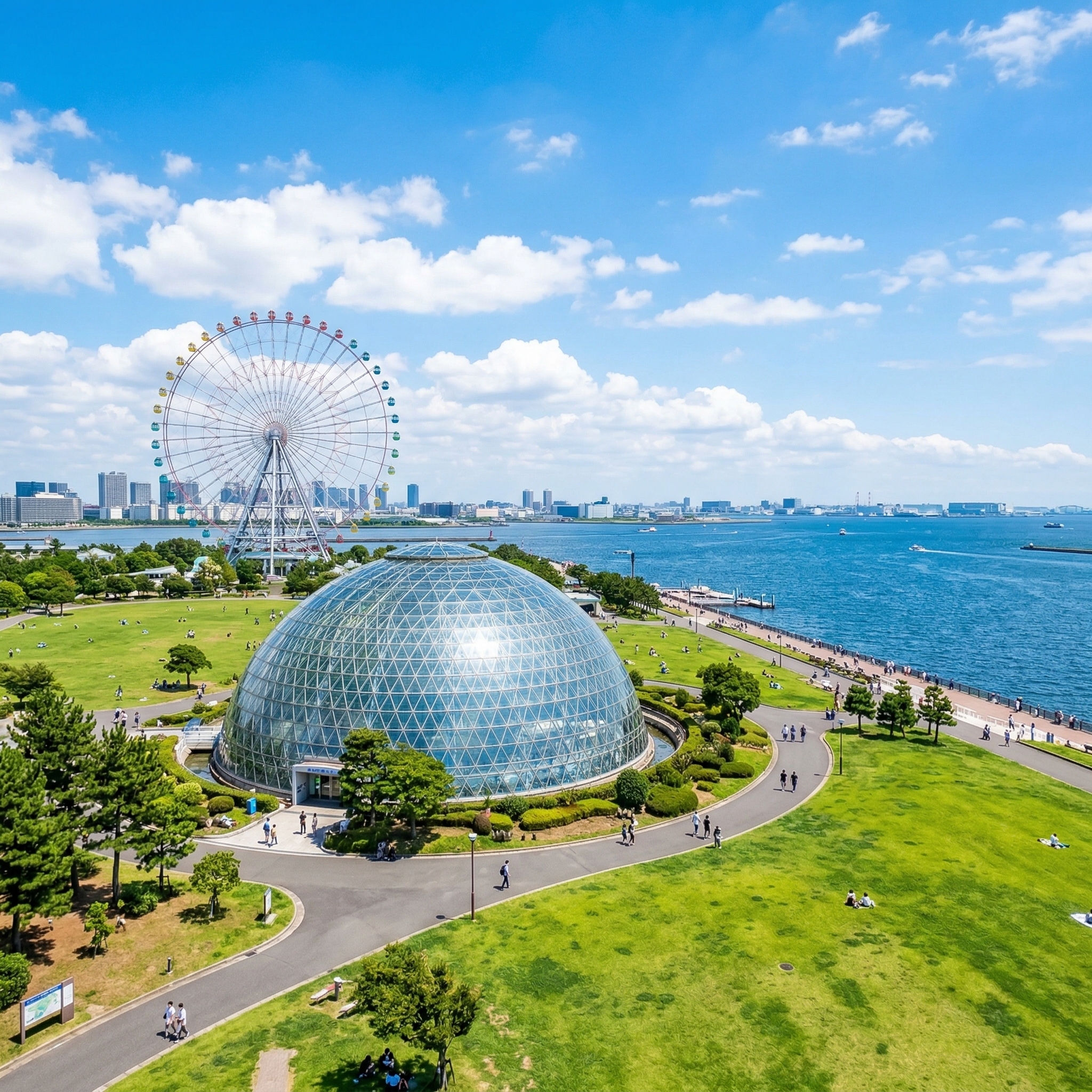 葛西臨海公園ガイド｜水族園・観覧車・BBQまで楽しめる江戸川区の海辺スポット